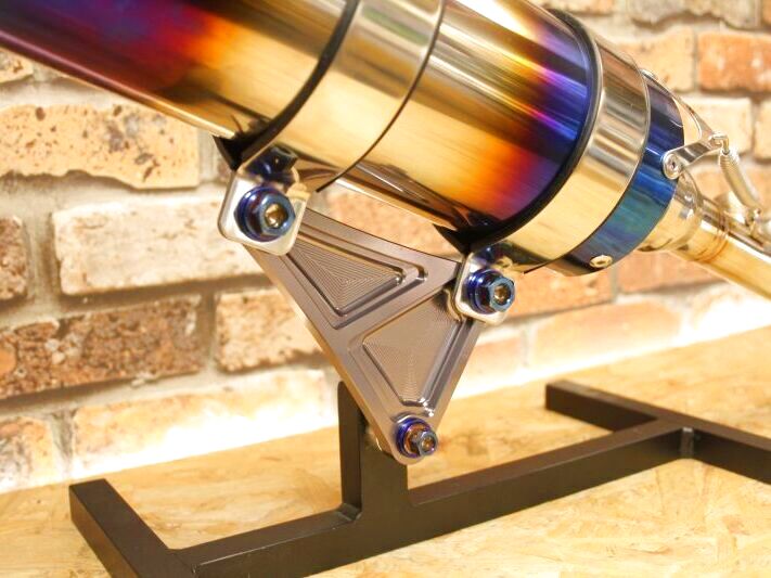 TRHC フルストレートレーシングマフラー [シグナスX]（小排気量用/大