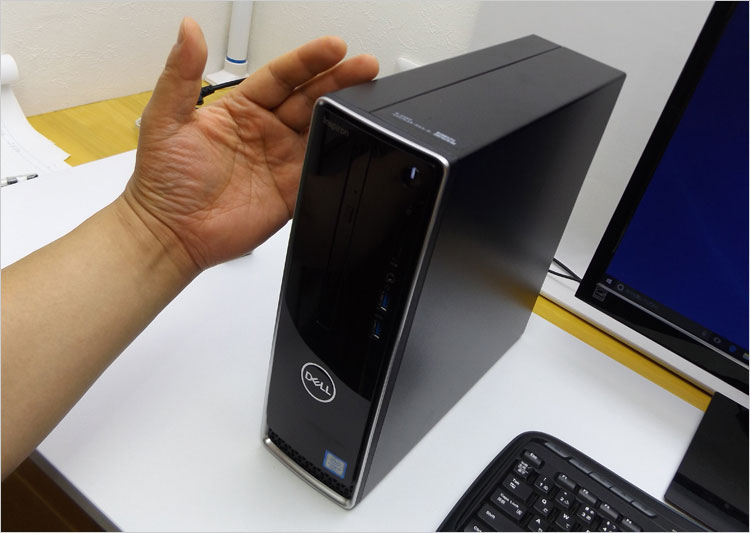 DELL Inspironスモールデスクトップ（3470）レビュー！Core i5-8400
