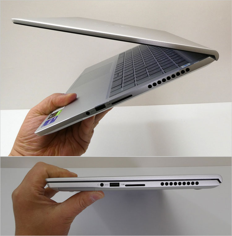 DELL Inspiron 15 Plus レビュー GeForce RTX 3050 Ti 搭載ノート