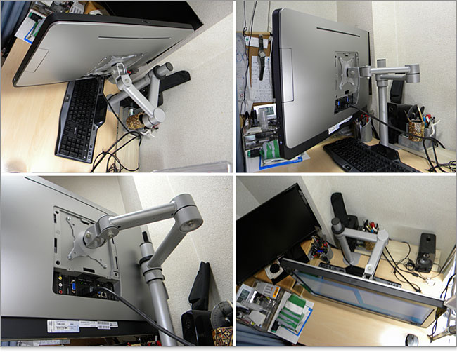 VESAマウントでモニタアームを取り付ける【DELLユーザーのパソコン購入術】