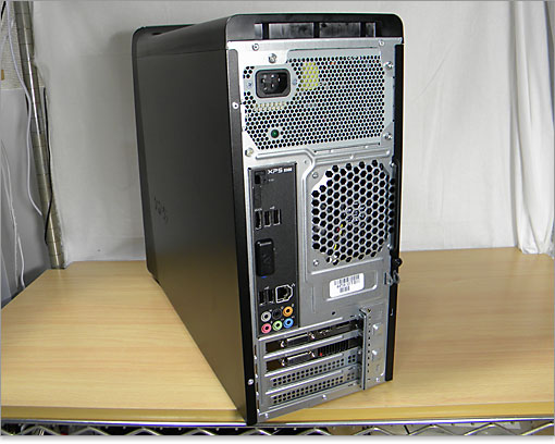 DELL XPS 8300の背面レビュー／インターフェース