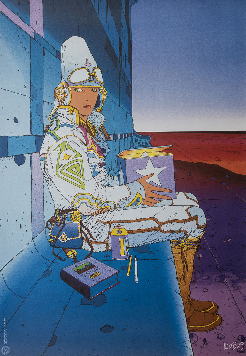 Jean Giraud, Moebius : Starwatcher - Frontière : Comics poster