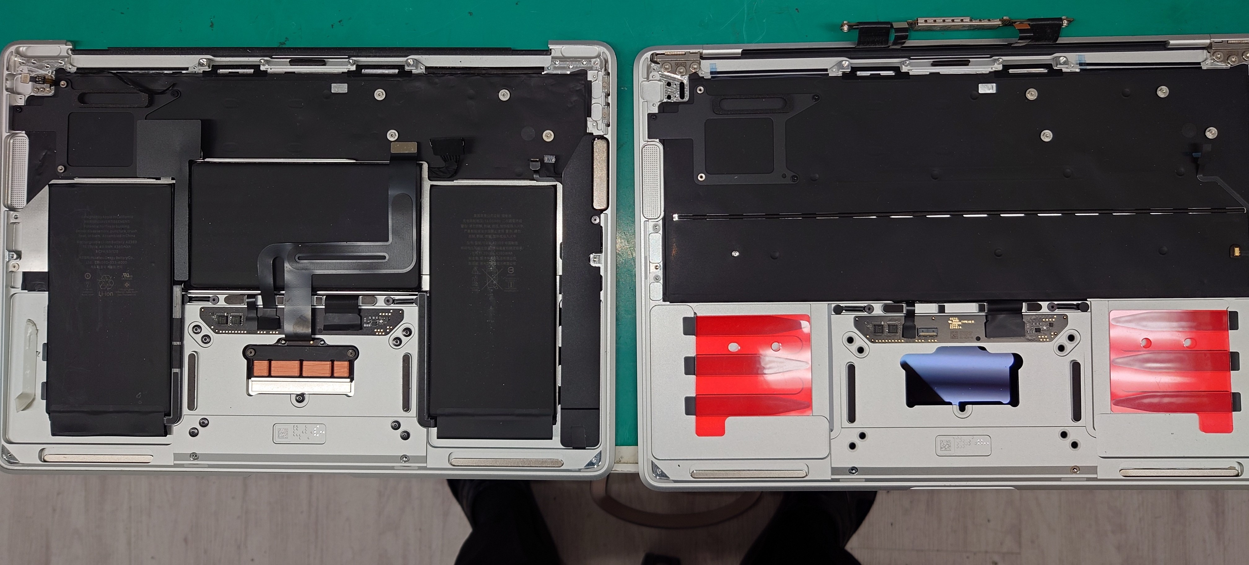 MacBook Air (M1,2020)】キーボードの一部キーが効かない症状の修理