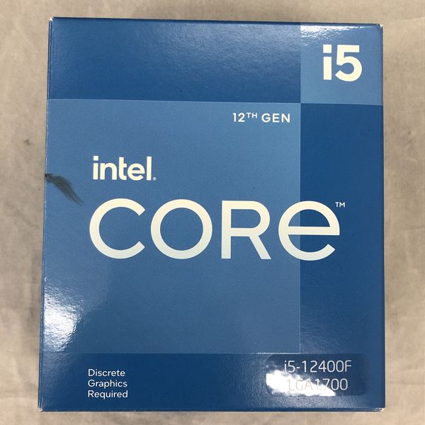 Intel 〔中古〕インテル® Core™ i5-12400F プロセッサー BOX（中古保証