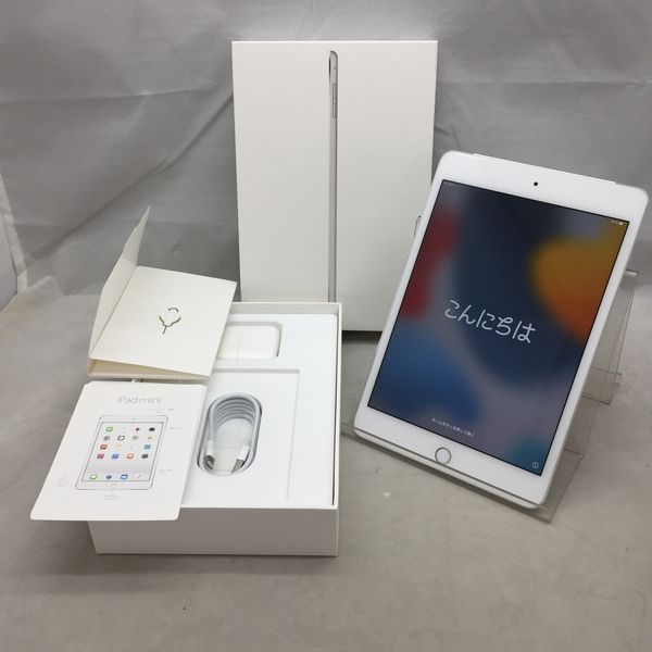 APPLE 〔中古〕iPad mini4 Wi-Fi+Cellular 128GB ｼﾙﾊﾞｰ MK772J/A 国内