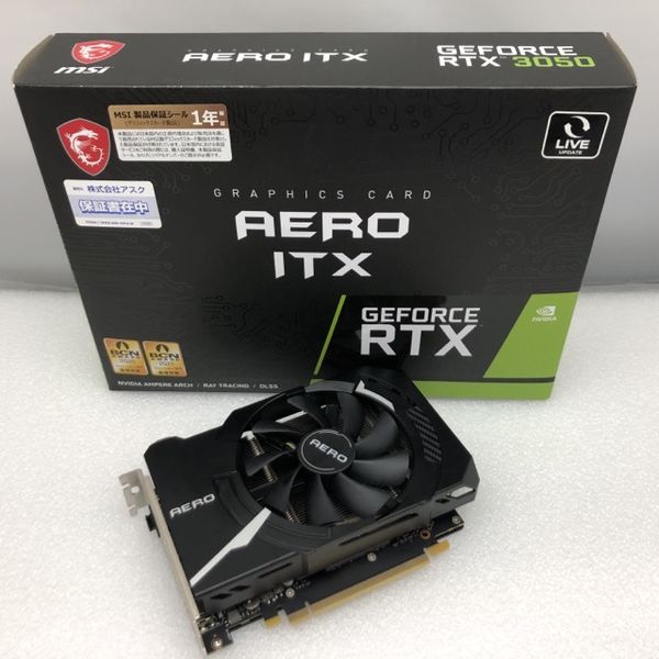 MSI 〔中古〕GeForce RTX3050 AERO ITX 8G（中古保証1ヶ月間