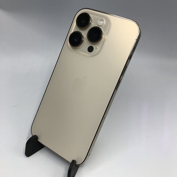 APPLE 〔中古〕iPhone14Pro 128GB ゴールド MQ073J/A SIMフリー版(中古