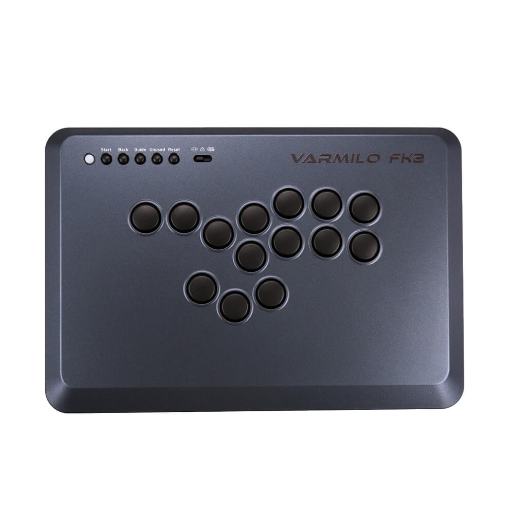 VARMILO FK2 Black Leverless Arcade Controller for Fighting Games
