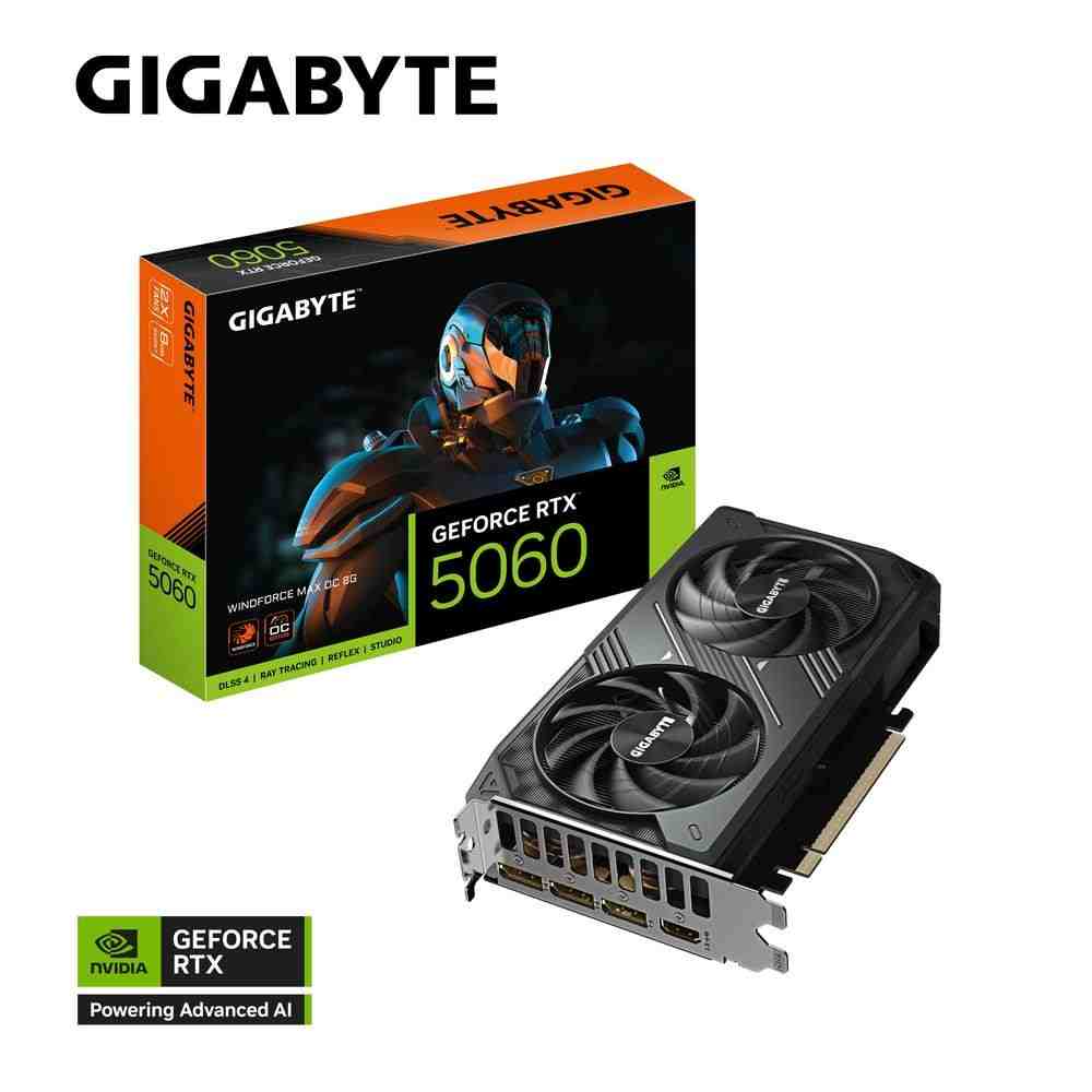 GIGABYTE GeForce RTX 5060 WINDFORCE MAX OC 8G | パソコン工房【公式