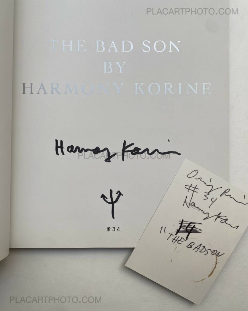 Harmony Korine: THE BAD SON (SPECIAL EDITION WITH PRINT), Taka