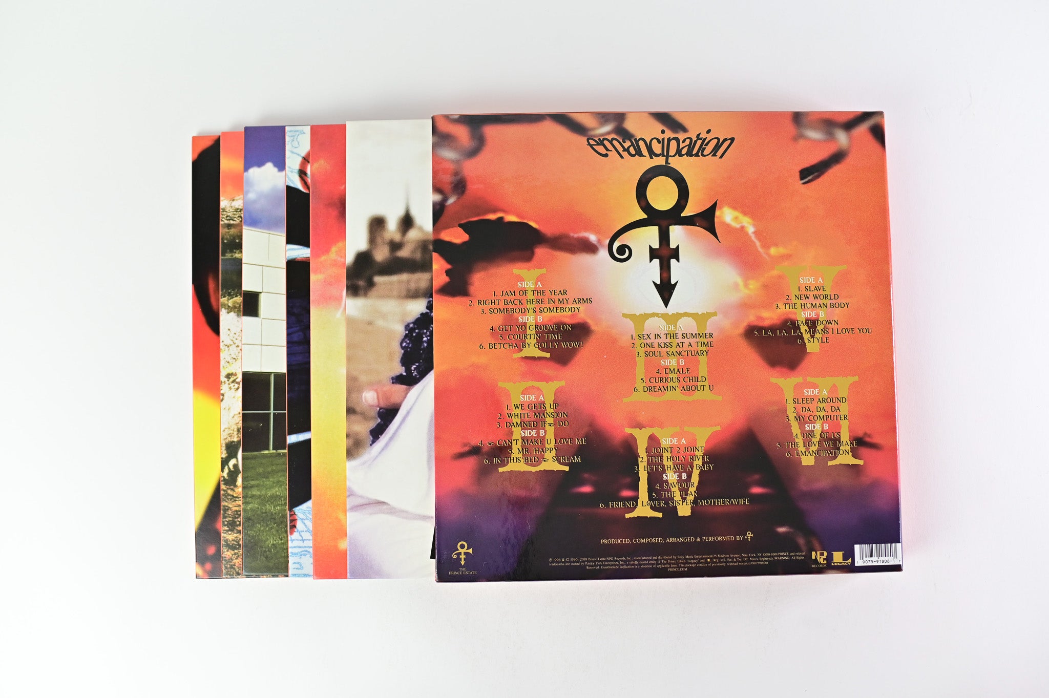 The Artist (Formerly Known As Prince) - Emancipation on NPG Ltd Purple