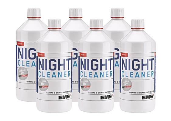 EMS Night Cleaner, cleaning and disinfectant solution pkg of 6 x