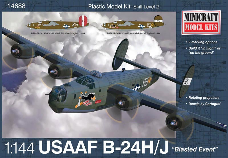 プラモデル :: 飛行機 :: WW.II コンソリデーテッドB-24H/J アメリカ