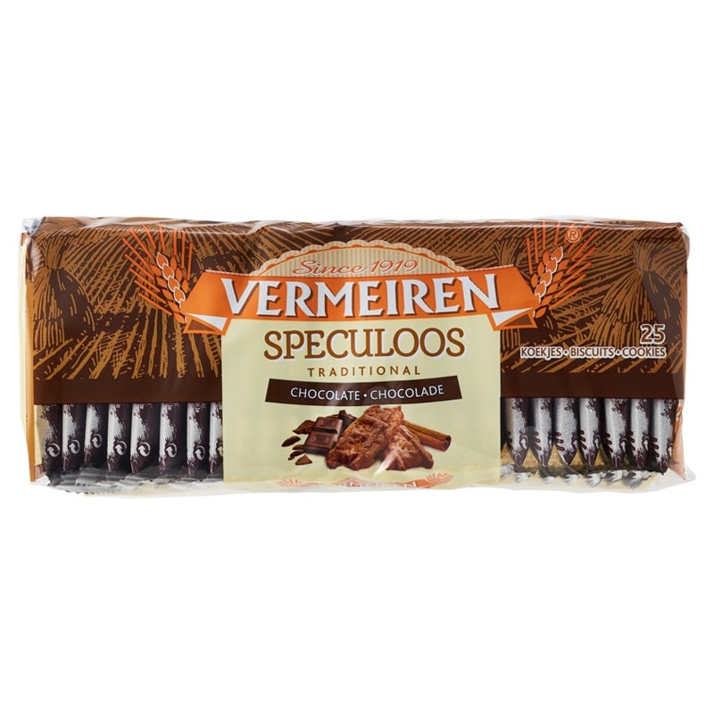 VERMEIREN ベルメーレン チョコチップ カラメルビスケット 25枚入り