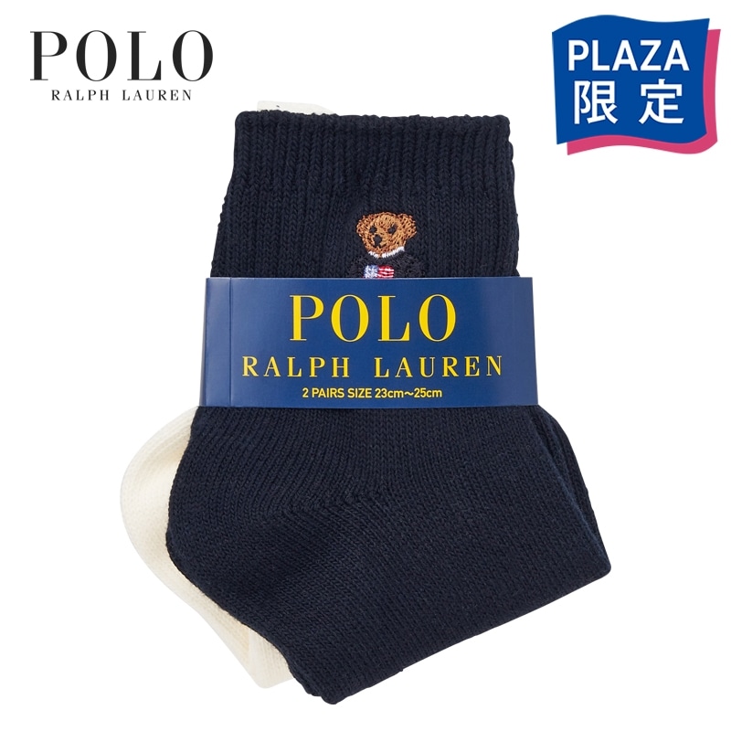 POLO RALPH LAUREN ポロ ラルフ ローレン ポロベア クォーターソックス