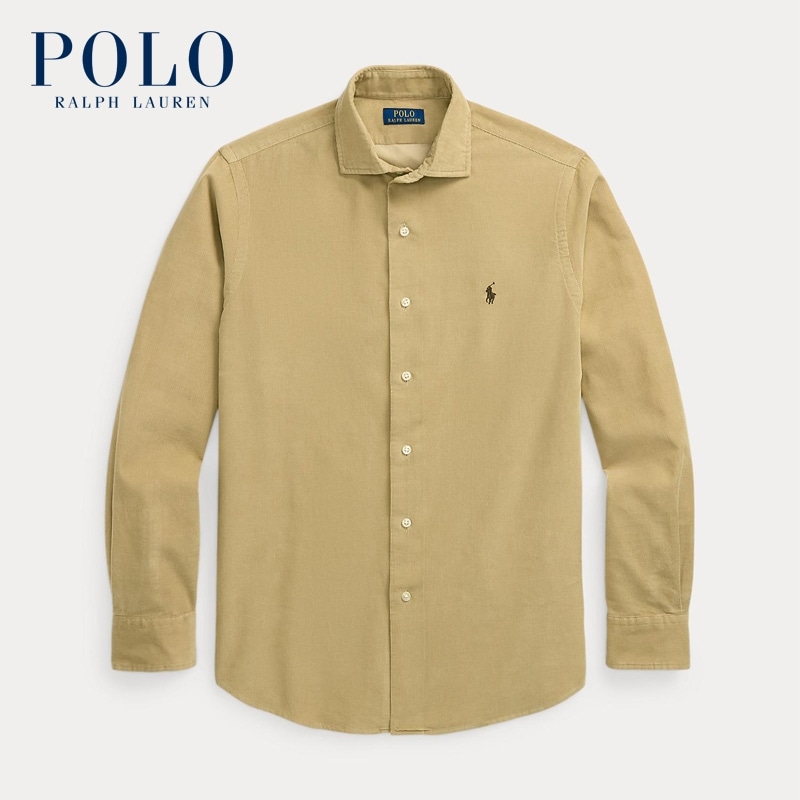 POLO RALPH LAUREN ポロ ラルフ ローレン スポーツシャツ(ベージュ