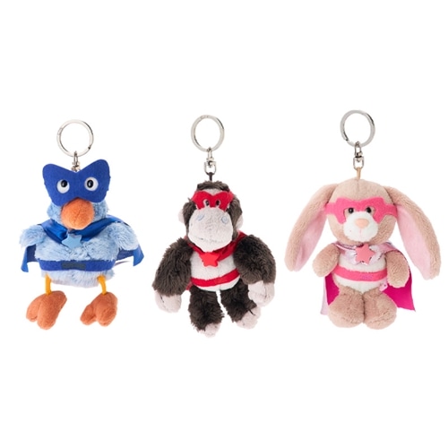 ニキ NICI ぬいぐるみキーリング ヒーローマント(ハチドリ): 通常