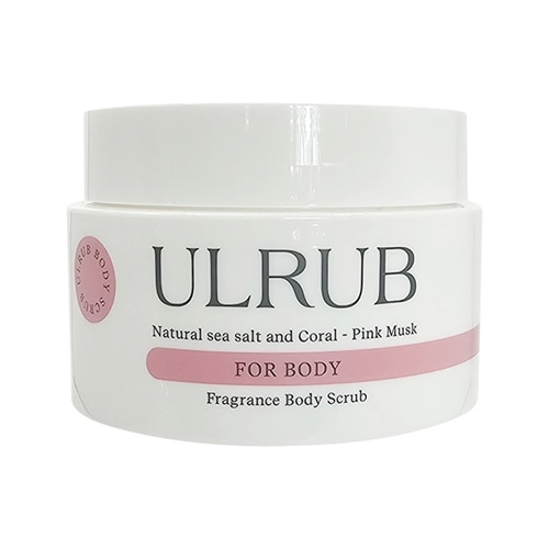 ULRUB ウルラブ ボディスクラブ ピンクムスク 230g(ボディスクラブ