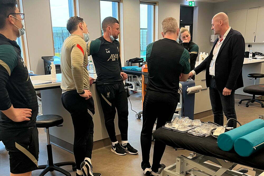 Liverpool FC Training Ground, 3rd April 2022 – Shockwave Training