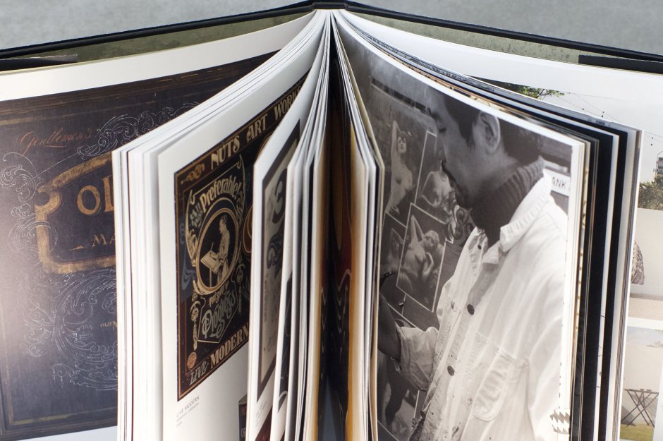 NUTS ART WORKS ARCHIVES BOOK “SIGN PAINTERS AND TRAVELERS HAVE