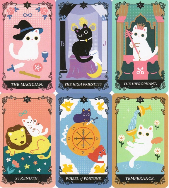 チャーミングキャットタロット』（専用日本語解説付き） 商品詳細
