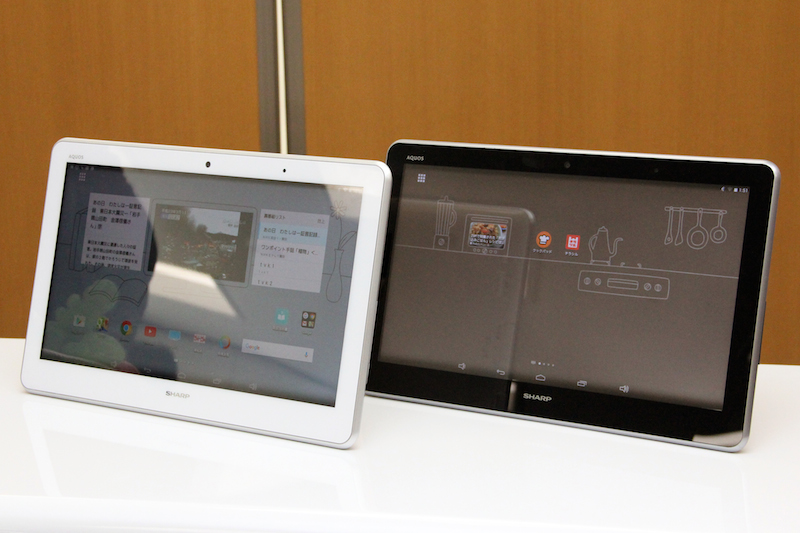 シャープ、ファミリー向けのテレビ機能付きタブレット“AQUOSファミレド
