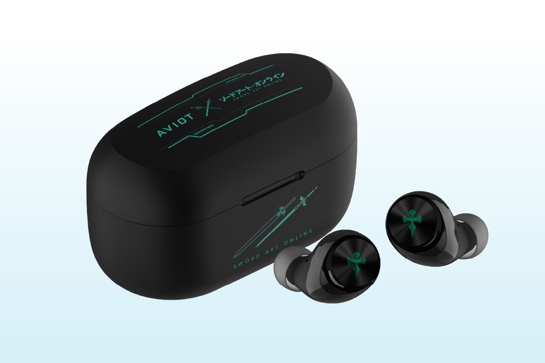 AVIOT、『ソードアート・オンライン』コラボ完全ワイヤレス。HERO