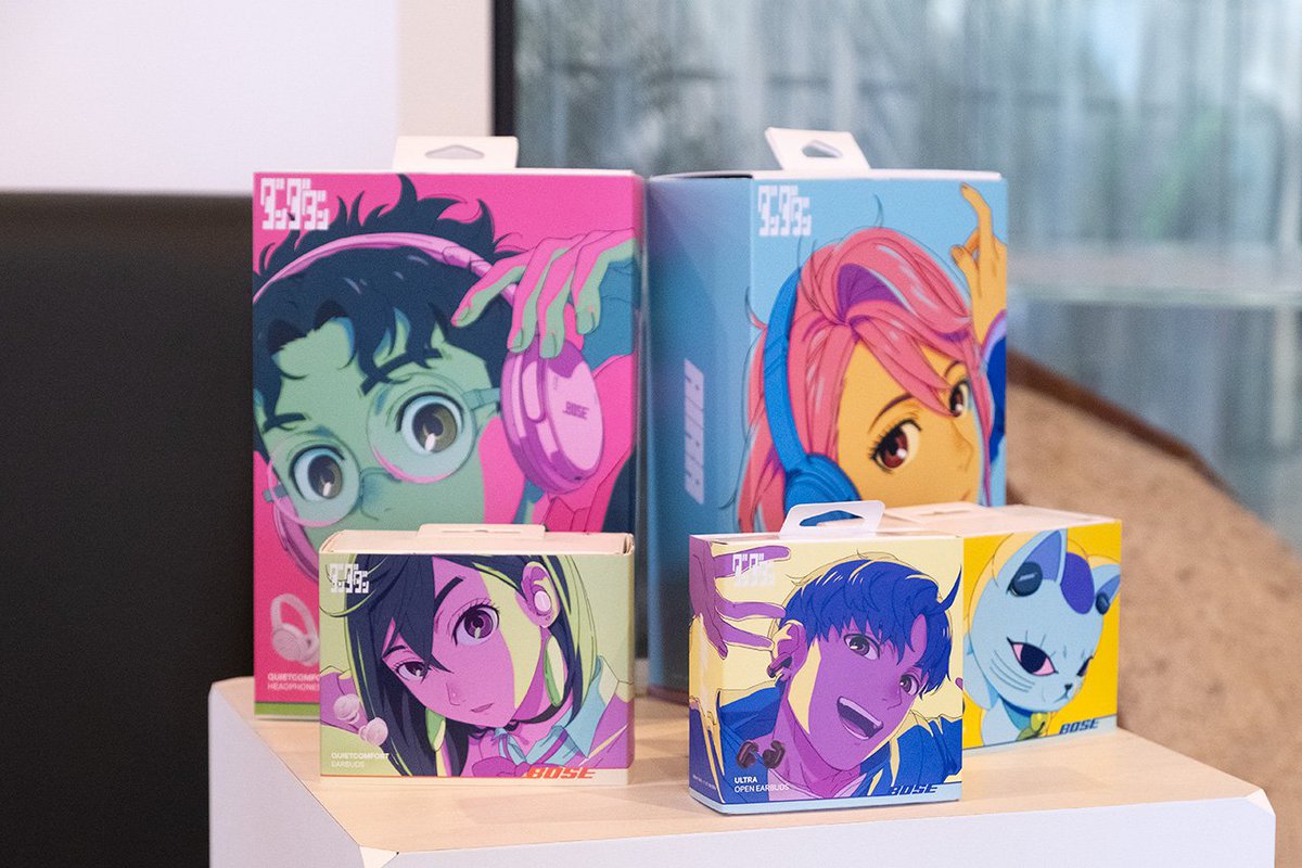 ボーズ×『ダンダダン』コラボ。モモ、オカルンなど起用した限定