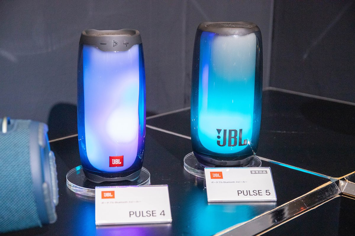 JBL、新同軸ユニット搭載のBluetoothスピーカー「PULSE 5」ほか