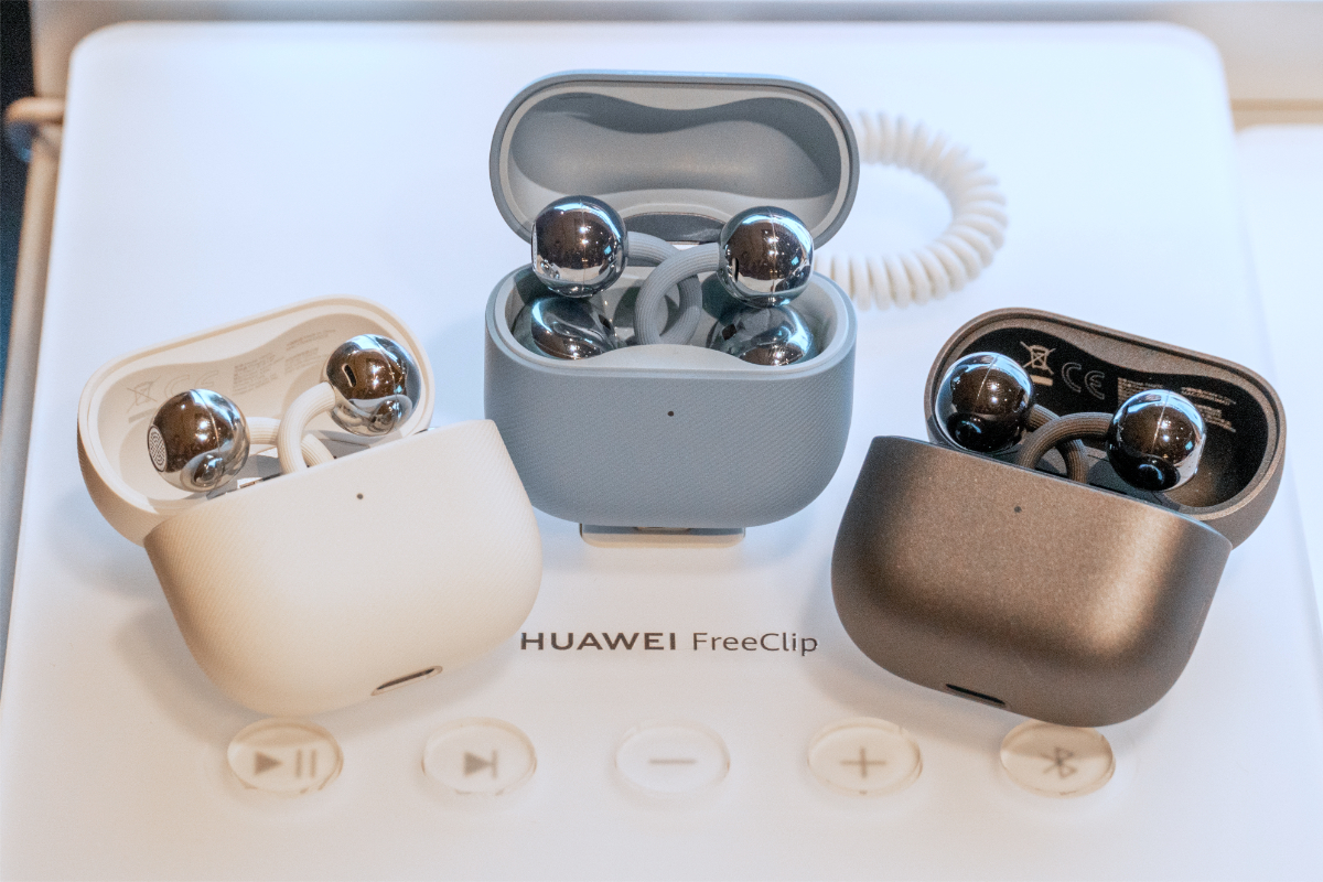 ファーウェイ、「HUAWEI FreeClip 2」を2/20に一般発売。ホワイトを