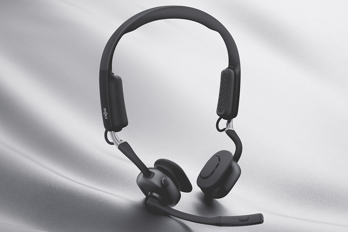 Shokz、骨伝導×空気伝導ハイブリッド型ワイヤレスヘッドセット