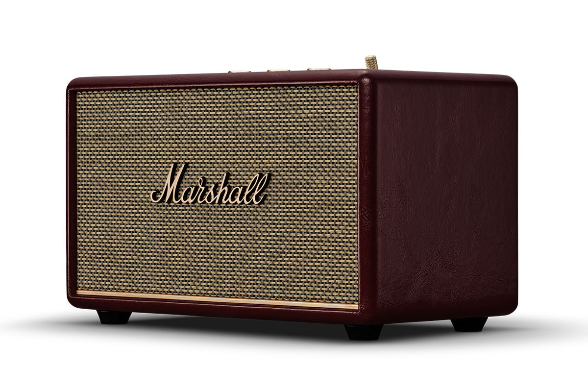 Marshall、ワイヤレススピーカー「Acton III」に新色「Burgundy」を