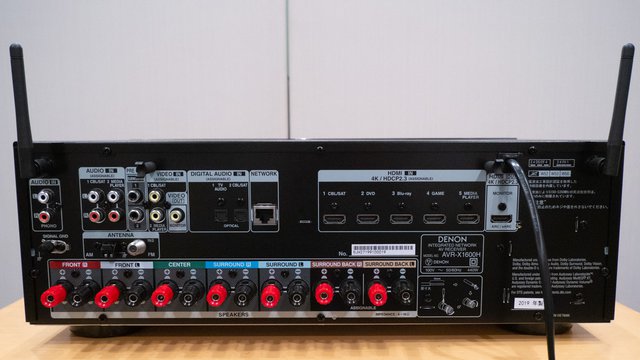 画像8 - 4K＆3Dサラウンド時代の理想的なAVアンプ入門機。デノン「AVR