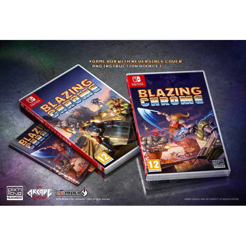 Blazing Chrome - First Edition Nintendo Switch - Pix'n Love