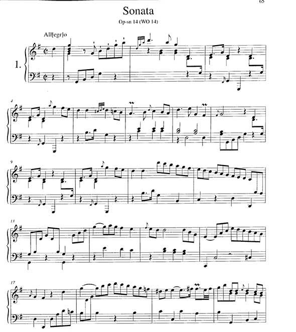 Muzio Clementi piano sheet music
