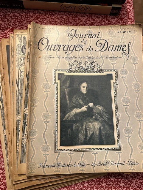 Journal Des Ouvrages De Dames À VENDRE! - PicClick FR