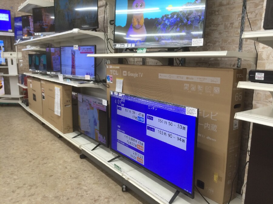 未使用液晶テレビ入荷しました。｜2024年03月23日｜静岡県のリサイクル