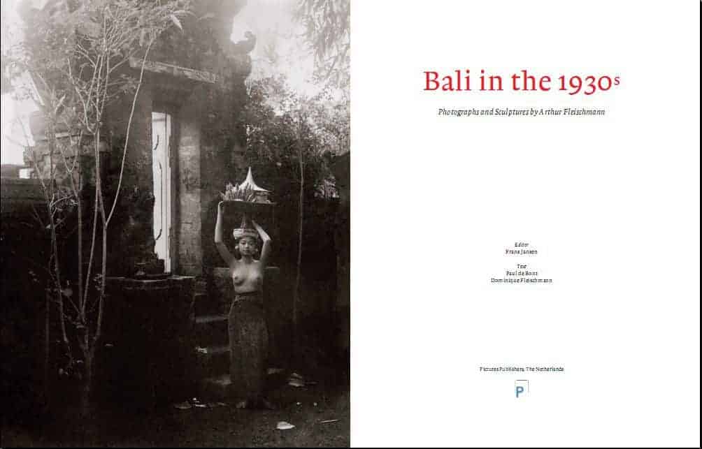 Bali in the 1930's – Pictures Publishers