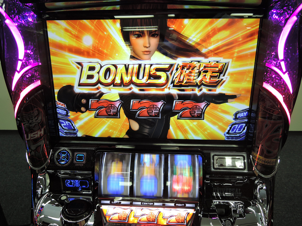 SLOTデッド オア アライブ5」を新筐体で発表／ユニバーサル - PiDEA X