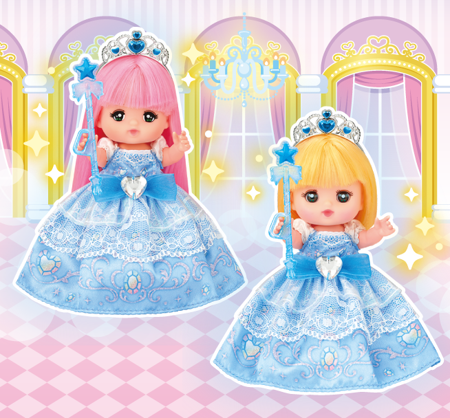 みずいろプリンセスドレス｜商品情報｜ポケットメルちゃん（ポケメル