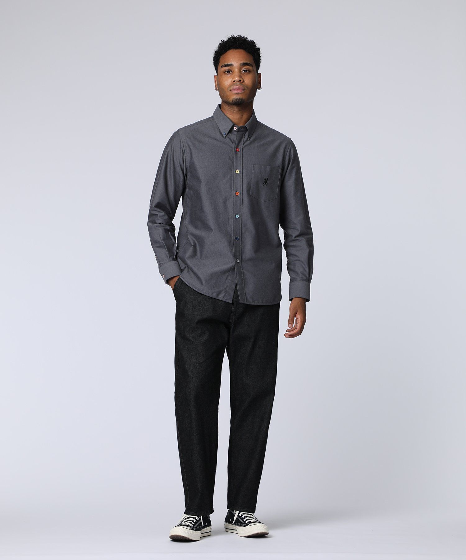 マルチカラーボタン オックスフォードシャツ｜Psycho Bunny｜サイコ