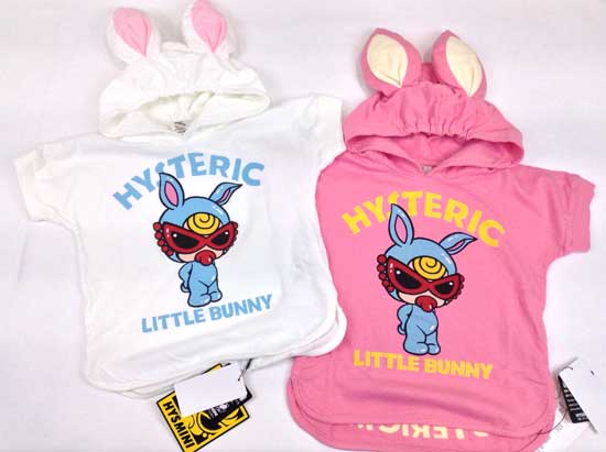 ヒステリックミニ（HYSTERIC MINI） LITTLE BUNNYドルマン風うさ耳