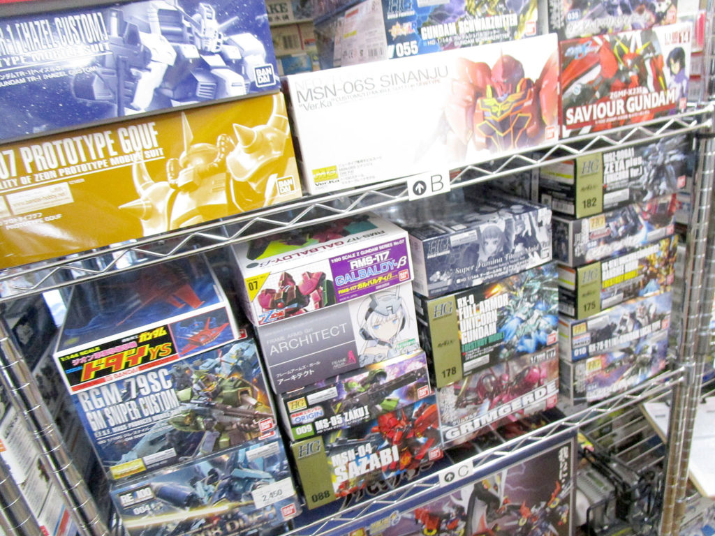 ガンプラやフレームアームズ等のプラモデルを大阪府摂津市よりお売り