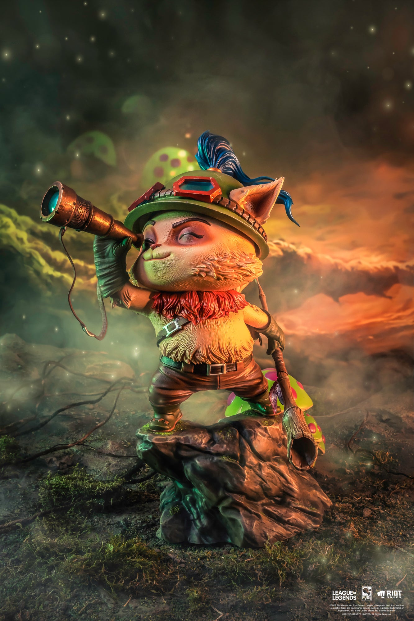 League of Legends Teemo 1/4 Scale Statue Exclusive Edition – PureArts
