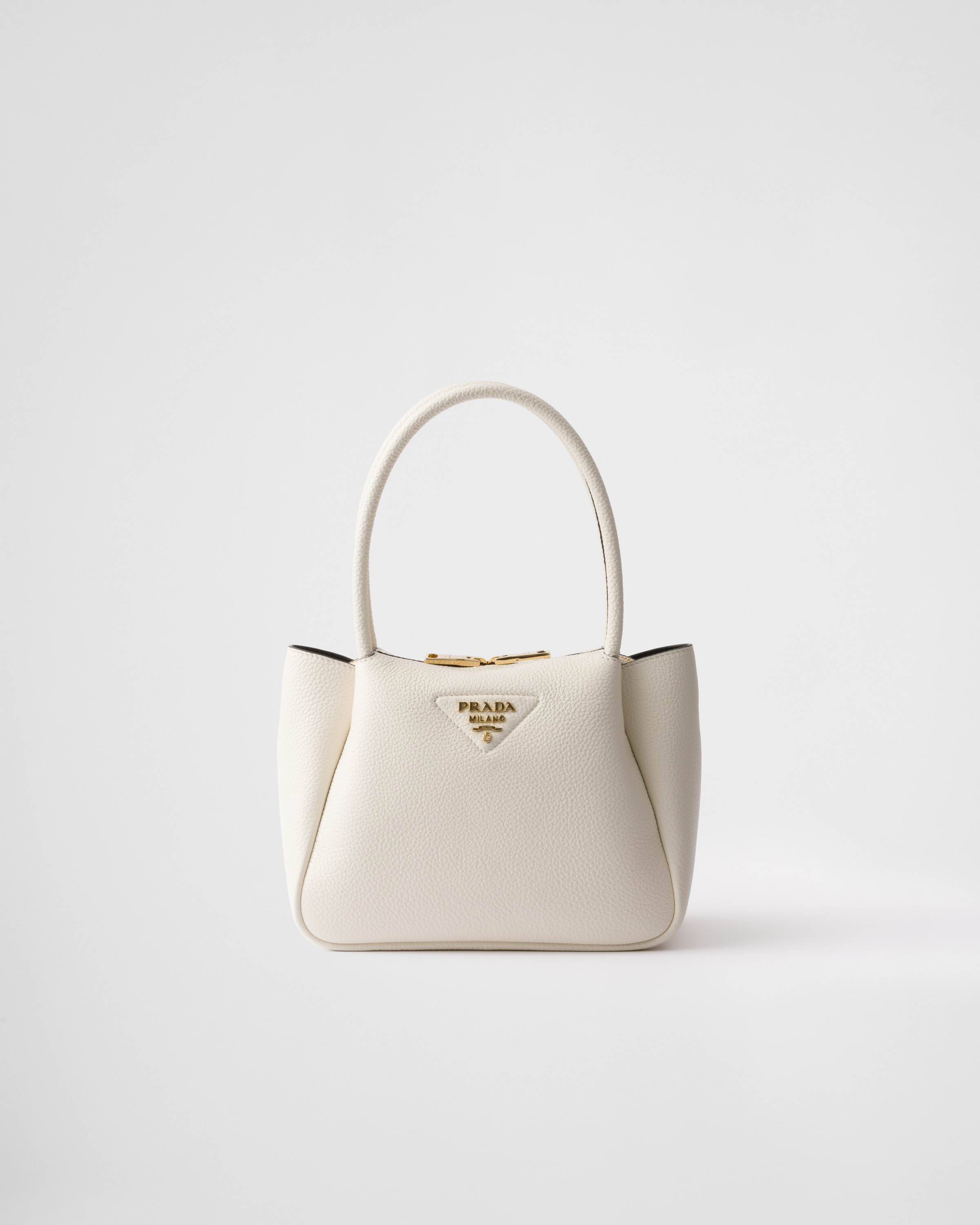 White Small Leather Bag | PRADA