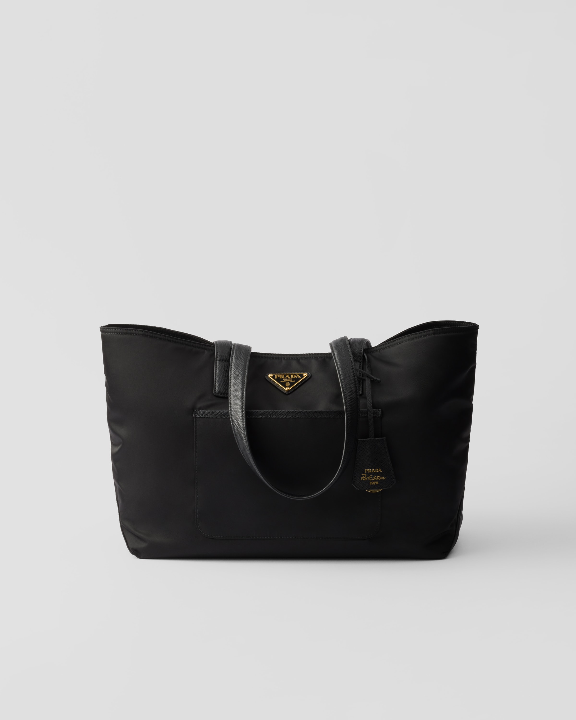 Black Prada Re-edition 1978 Medium Re-nylon And Saffiano Leather