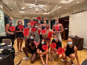 アメリカ水球女子代表チームの事前キャンプ／千葉県