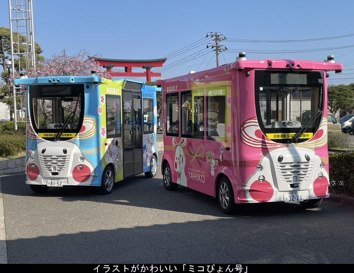 地域をつないで走ります🚌～弥彦村「自動運転バス」～1（新潟の未来