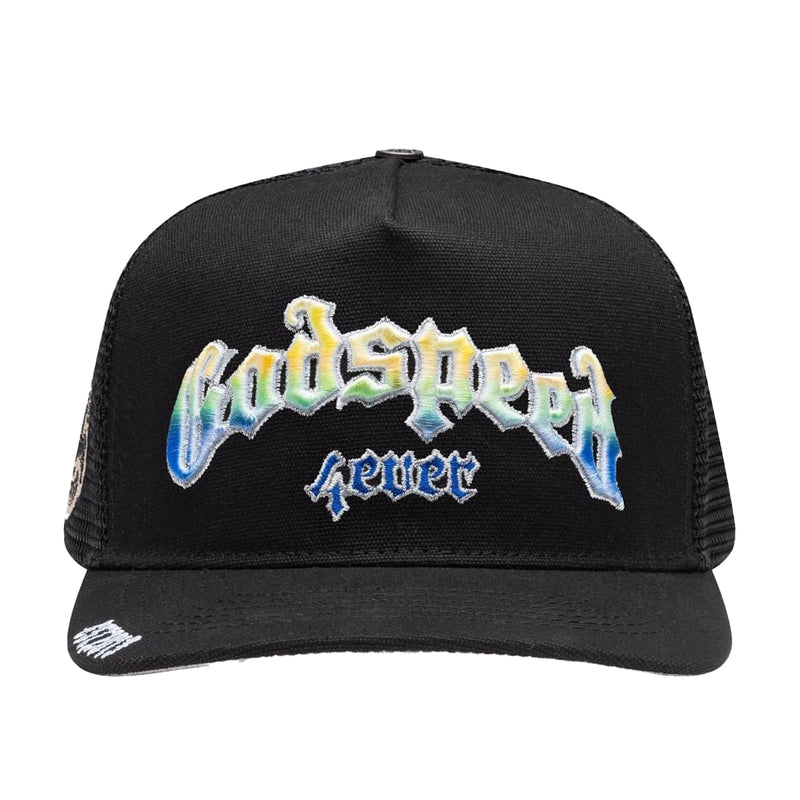Godspeed Unisex Forever Trucker Hat Blue/Breeze | Premium Lounge NY