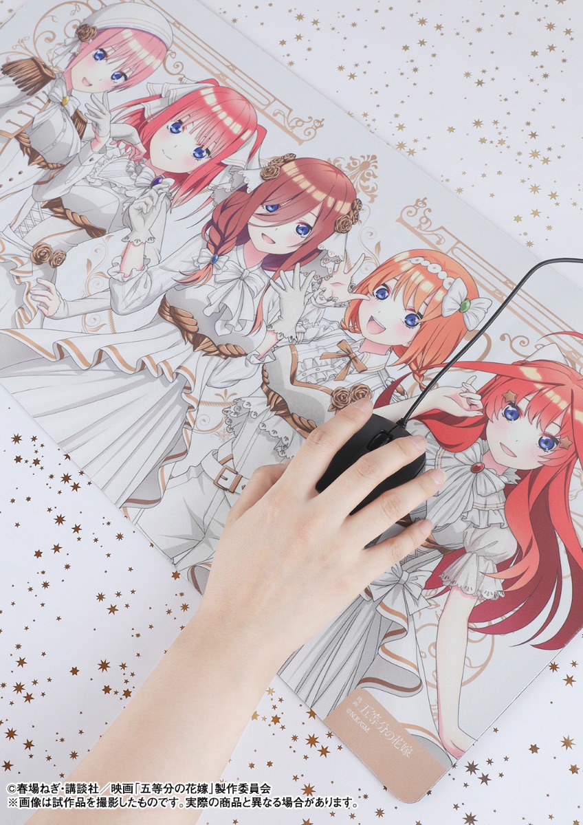 五等分の花嫁 中野五姉妹 デスクマット | グッズ | プライム1スタジオ